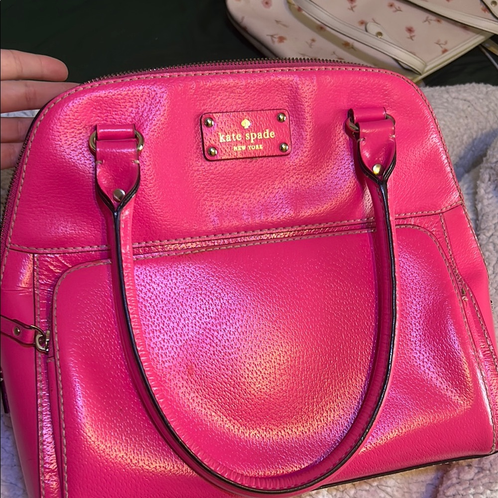 Kate Spade Pink Leather Handbag